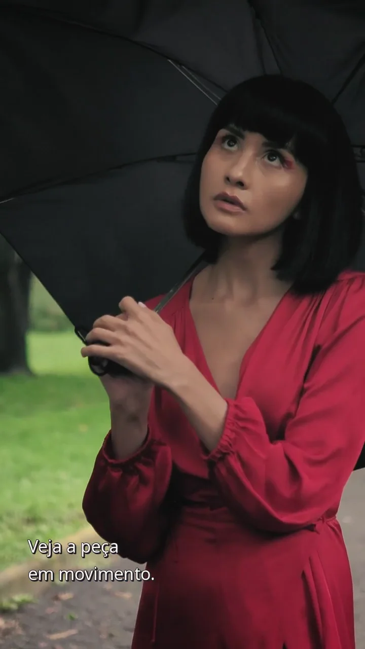 Frame de vídeo de moda